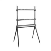 Hagor Système de pieds Elia Studio Shine Grey, système de stand autonome, noir/gris