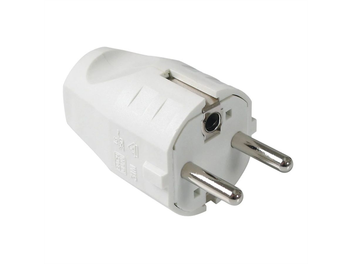 BACHMANN Montagestecker, für Zuleitung H03VV-F3G0,75-1,0-1,5mm, weiss