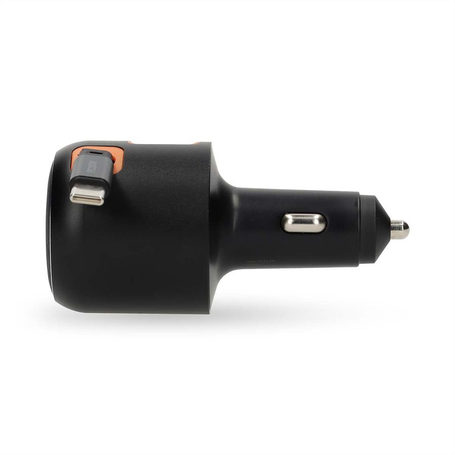 Nedis KFZ Schnellladegerät 60W mit USB-C & USB-A , car charger 60W - Dunkel Grau
