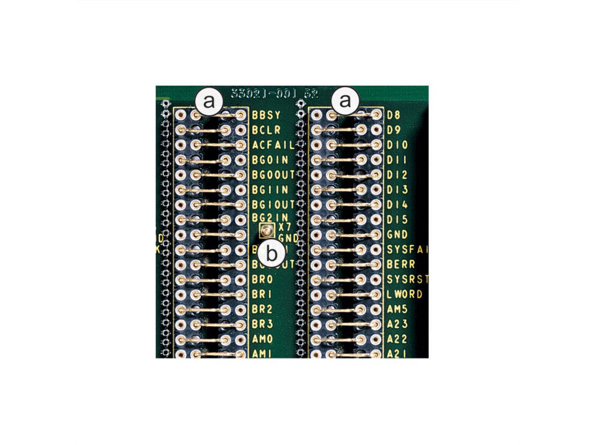 SCHROFF TESTADAPT.6HE 220T VME J1/J2