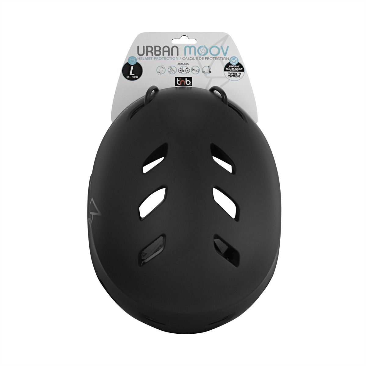 T'nB URBAN MOOV Schutzhelm L, schwarz