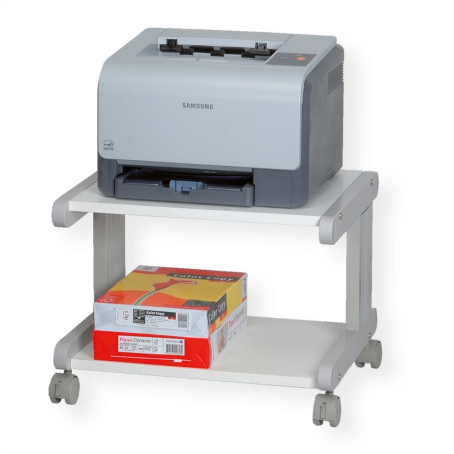 ROLINE Mini-Druckertisch, bis 30 kg, grau