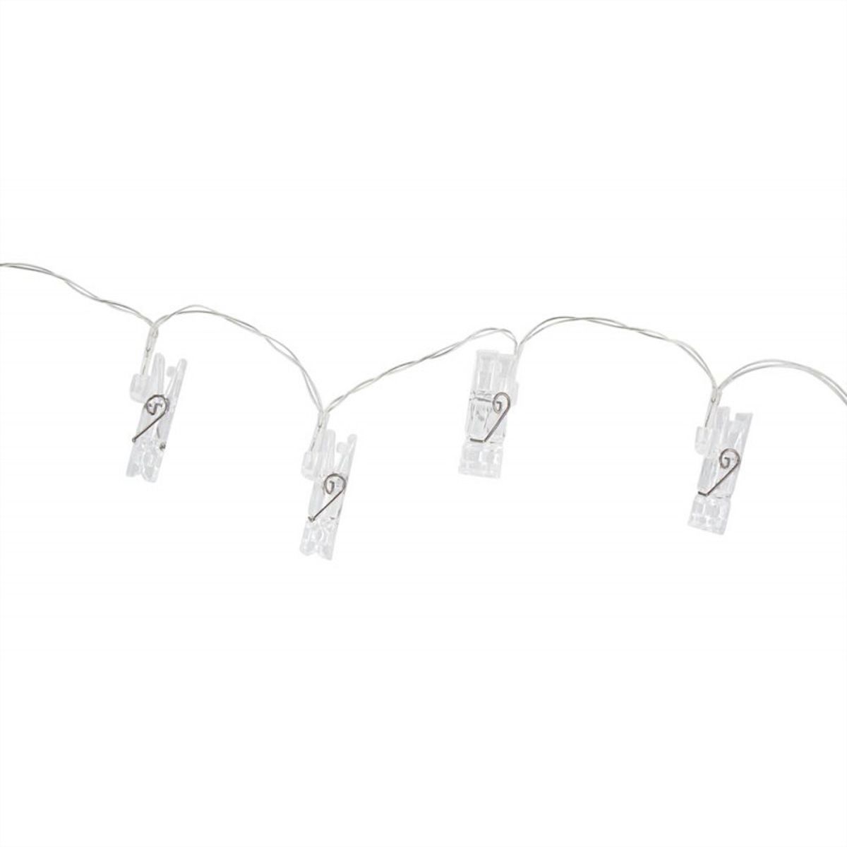 T'NB LENSY LED Lamettas mit Clip 10Stk., versch. Farben