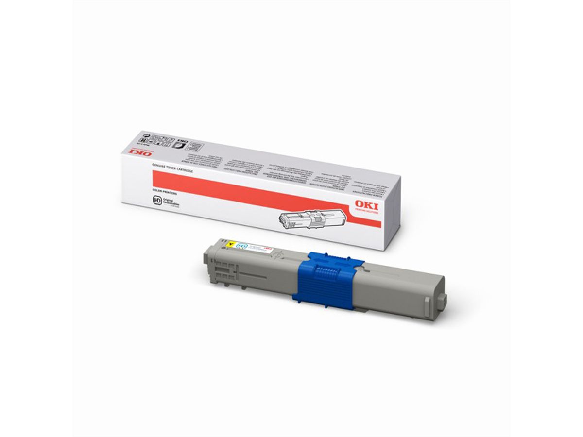 OKI Toner 44469704, yellow, C310DN/C330DN/ C510DN/C530DN//MC351Dn/MC361DN, 2.000 Seiten