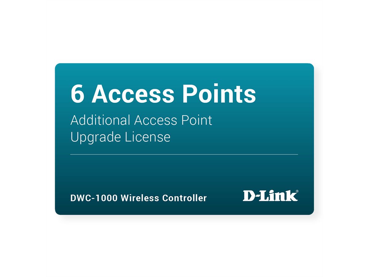 D-Link DWC-1000-AP6 Licence pour DWC1000