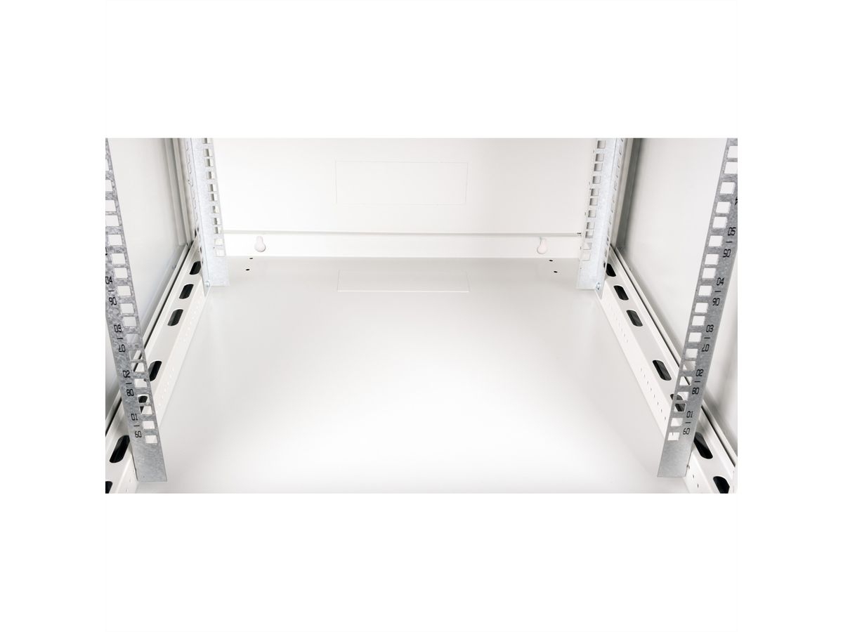 ROLINE 19-Zoll Wandgehäuse Basic Plus 9HE, 600x600 BxT grau