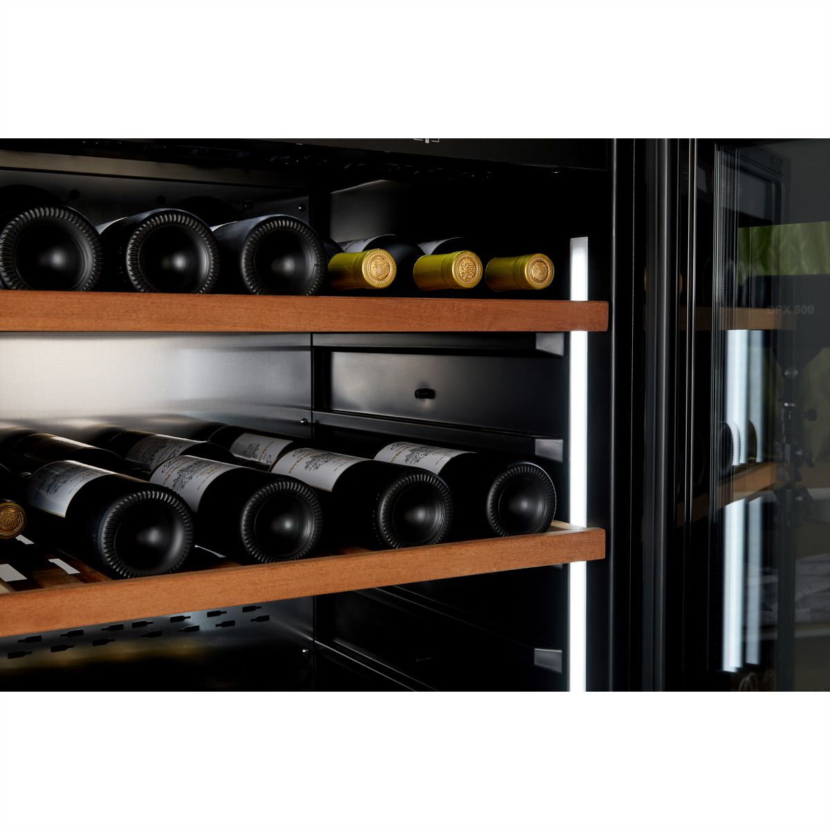 Climadiff Weinkühlschrank MILLESIME190DB, Freistehend, 2 Zonen, 193 Flaschen