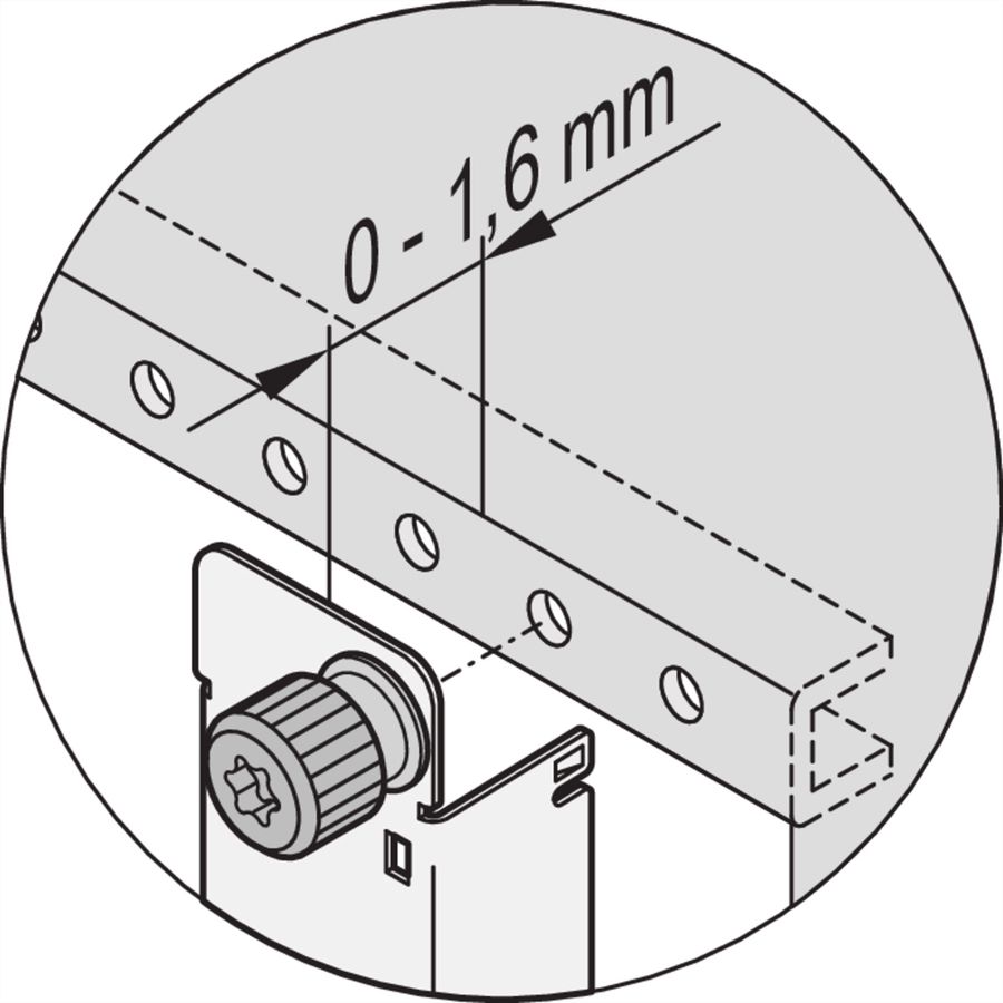 SCHROFF Modul mit Pull-Griff-Mechanik, Ruggedized - AMC MODUL FS D RUG
