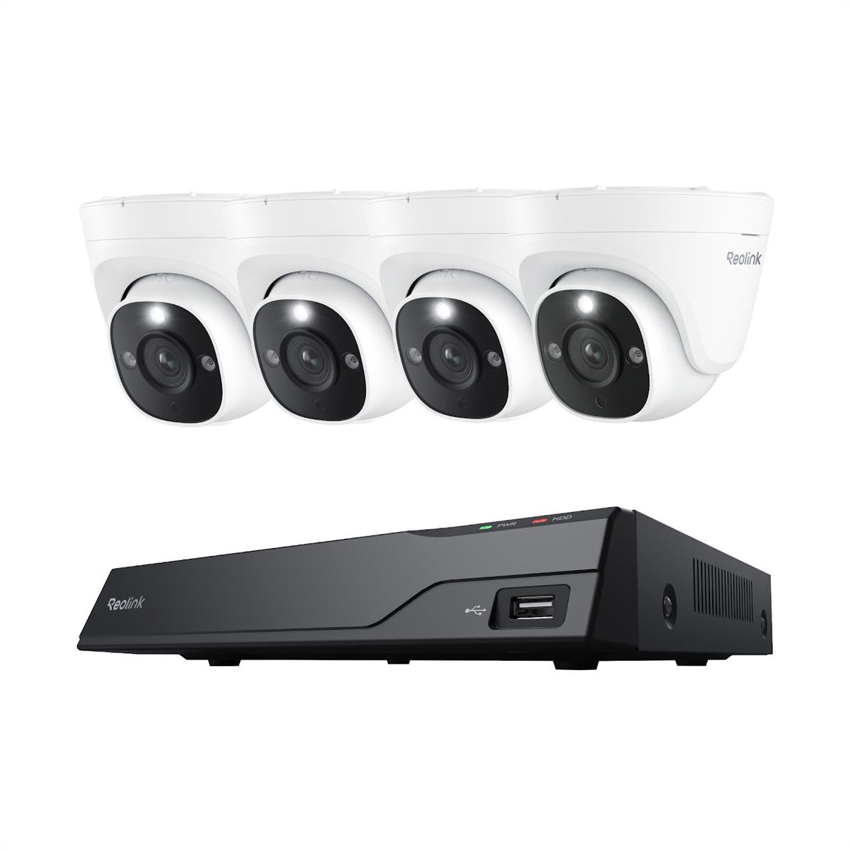 Reolink NVS8-12MD4 Camera Kit 8-CH, 4x P344 12PM
