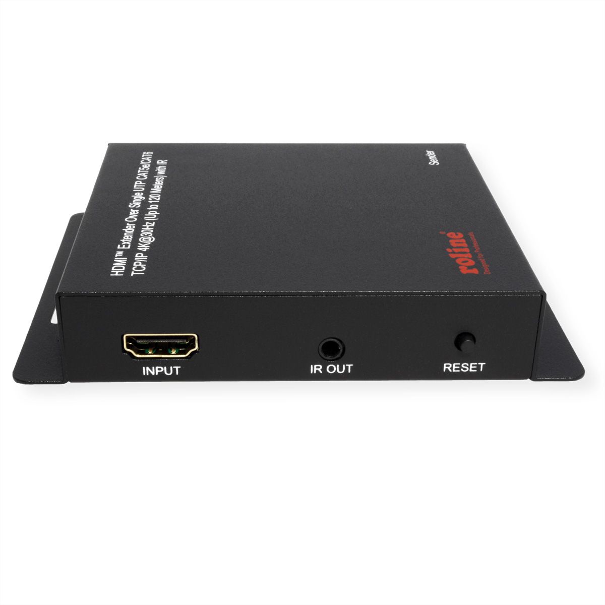 ROLINE HDMI Verlängerung, über IP, 4K30Hz, 120m, mit IR