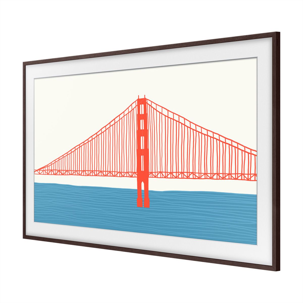 Samsung The Frame Wechselrahmen braun, 55" 2026