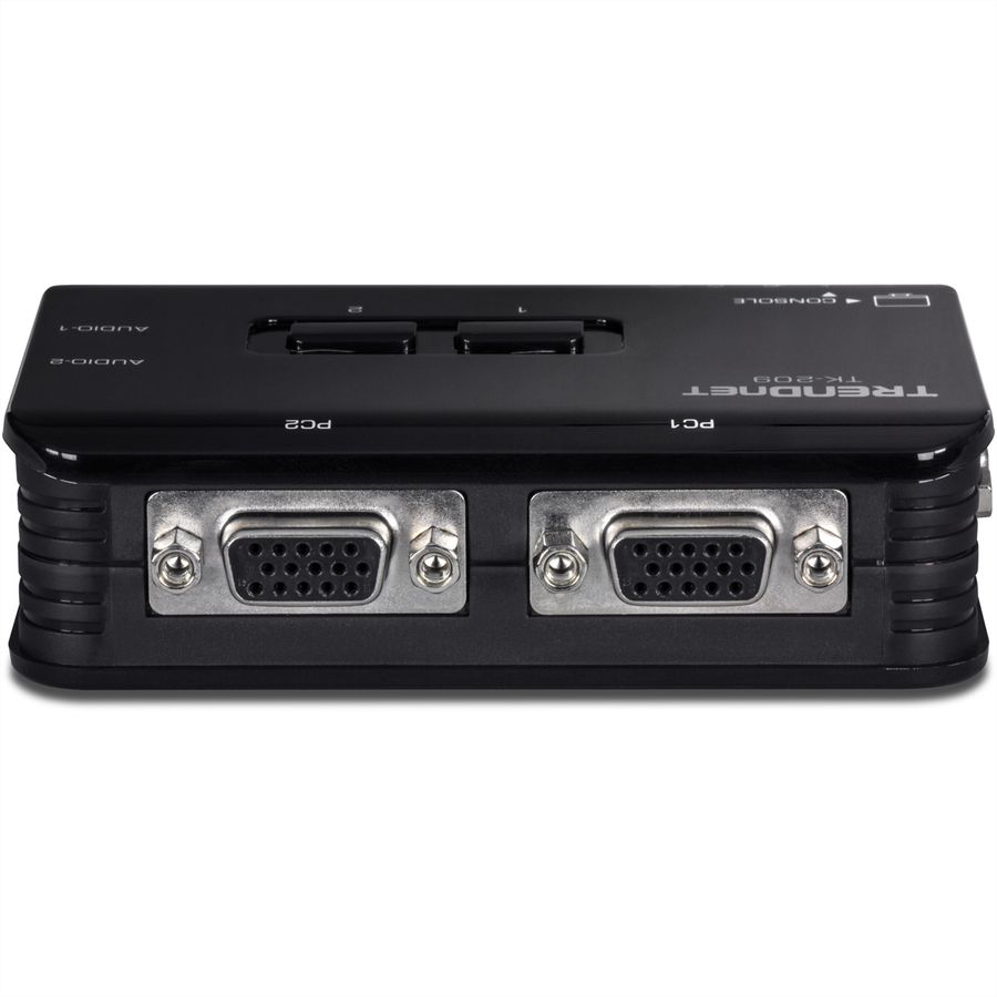 TRENDnet TK-209K KVM Switch 2-Port USB Kit mit Audio