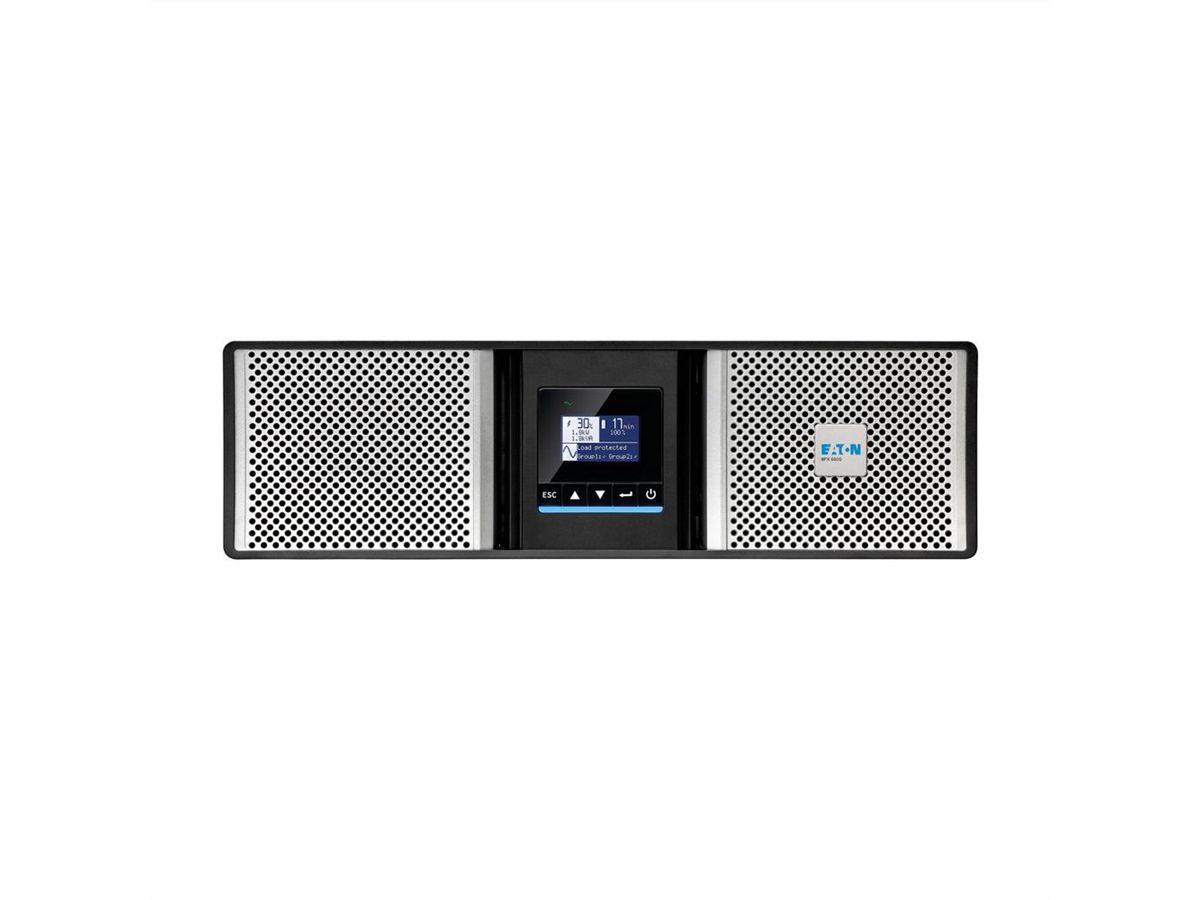 Eaton 9PX 6000i RT3U HotSwap Netpack G2 mit Bypass, Network-M3 & RM Kit (9RK) / Technologie: Online Doppelwandler