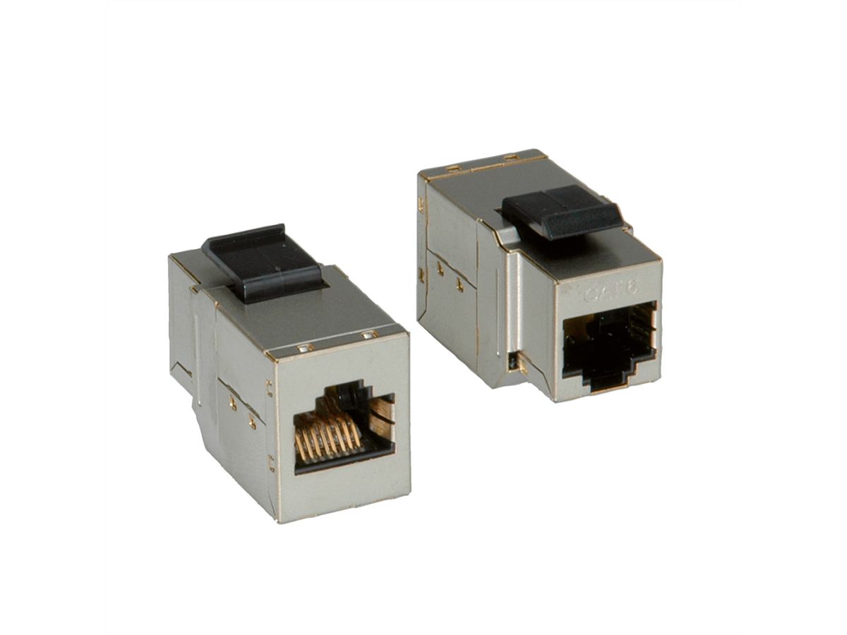 ROLINE Coupleur RJ-45, keystone, STP, Cat.6 (Classe E)