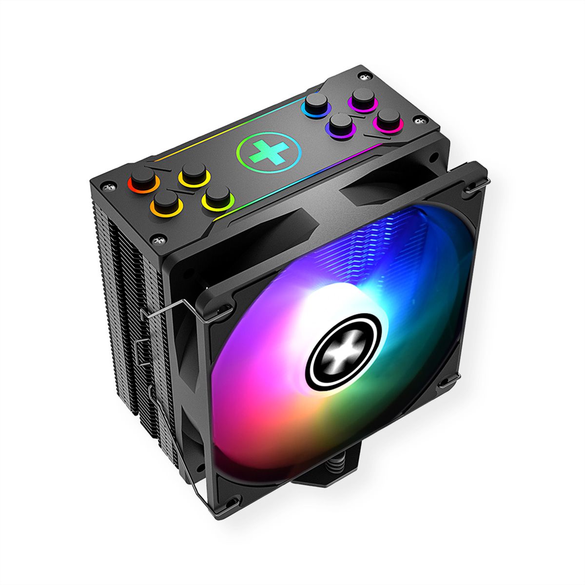 Xilence M704PRO.ARGB AMD und Intel CPU Kühler, 120mm ARGB PWM Lüfter, 180W TDP