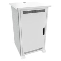 Middle Atlantic Products Forum FMR-2027D8WS Rack 20U Freistehendes Gestell Silber, Grau