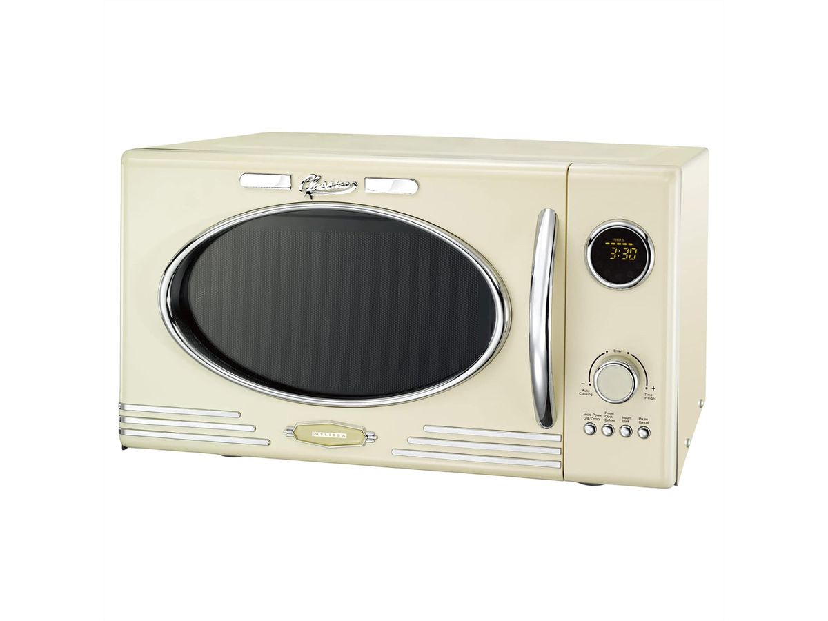 Melissa Mikrowelle 16330128, creme, 800W, 23L