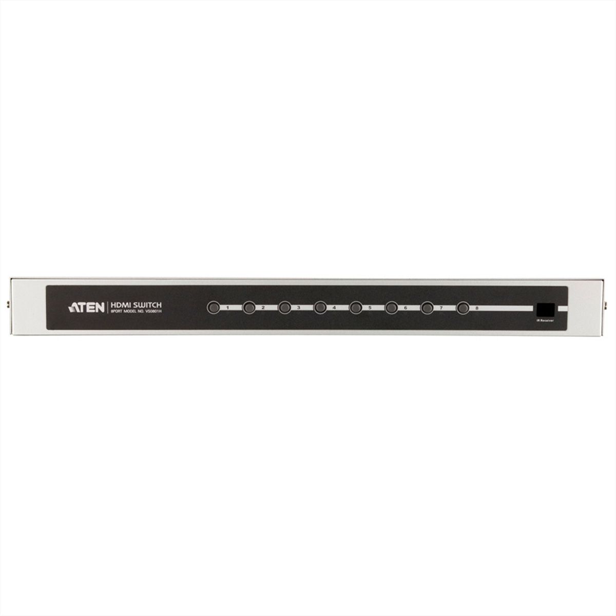ATEN VS0801H HDMI-A/V-Switch mit 8 Ports und Infrarot-Fernbedienung
