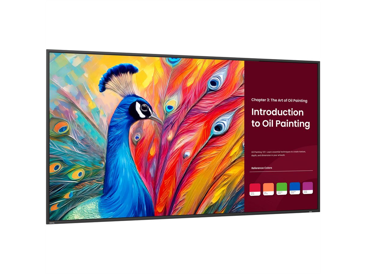 BenQ Signage Display SH6504, 65", 24/7, UHD, 800cd/m²