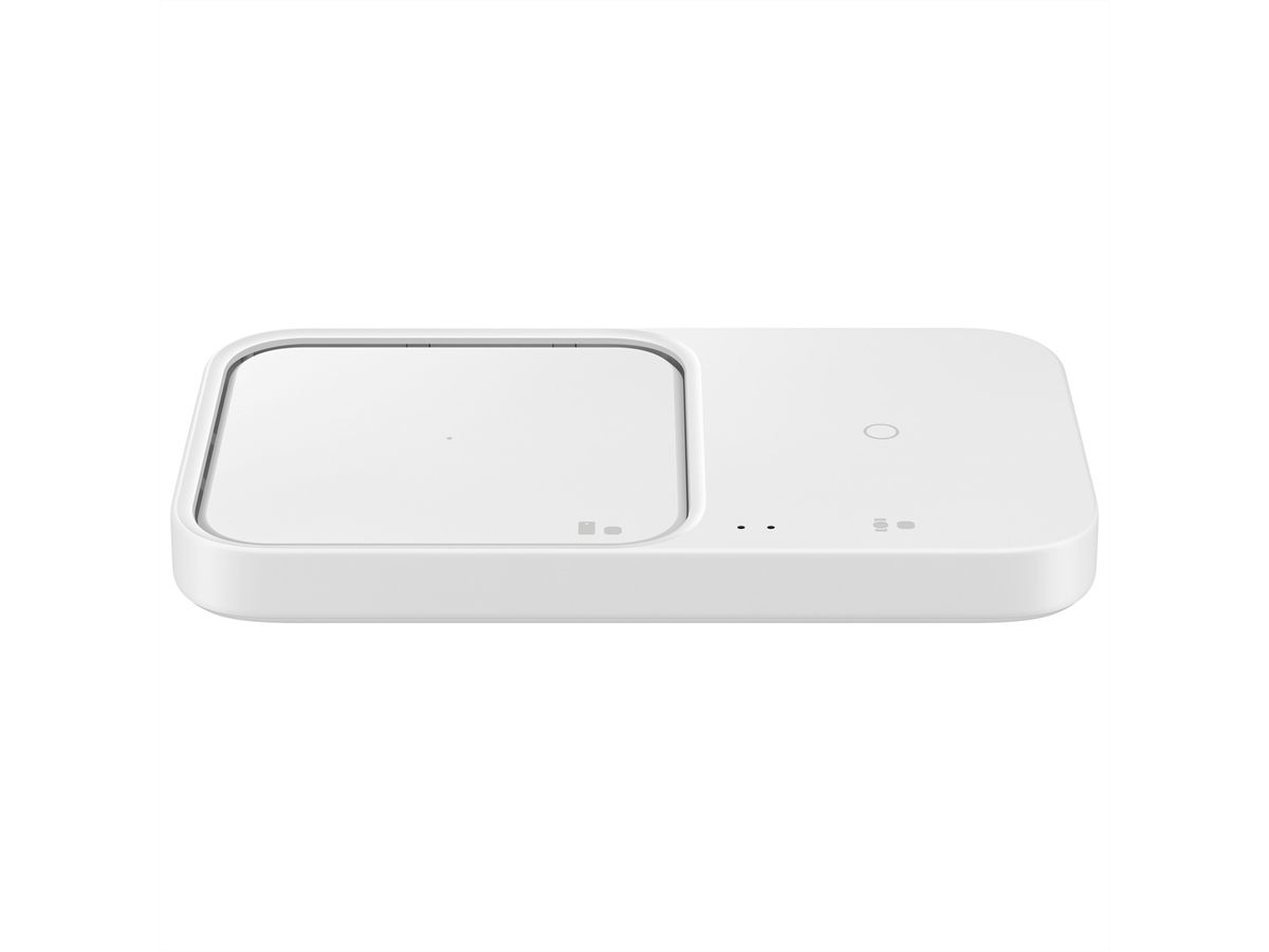 Samsung Wireless Charger Duo, blanc, blanc