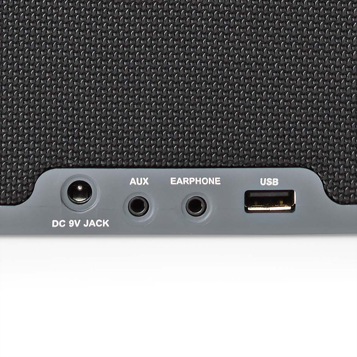 Radio de table DAB+ Nedis, noir, Bluetooth, batterie rechargeable