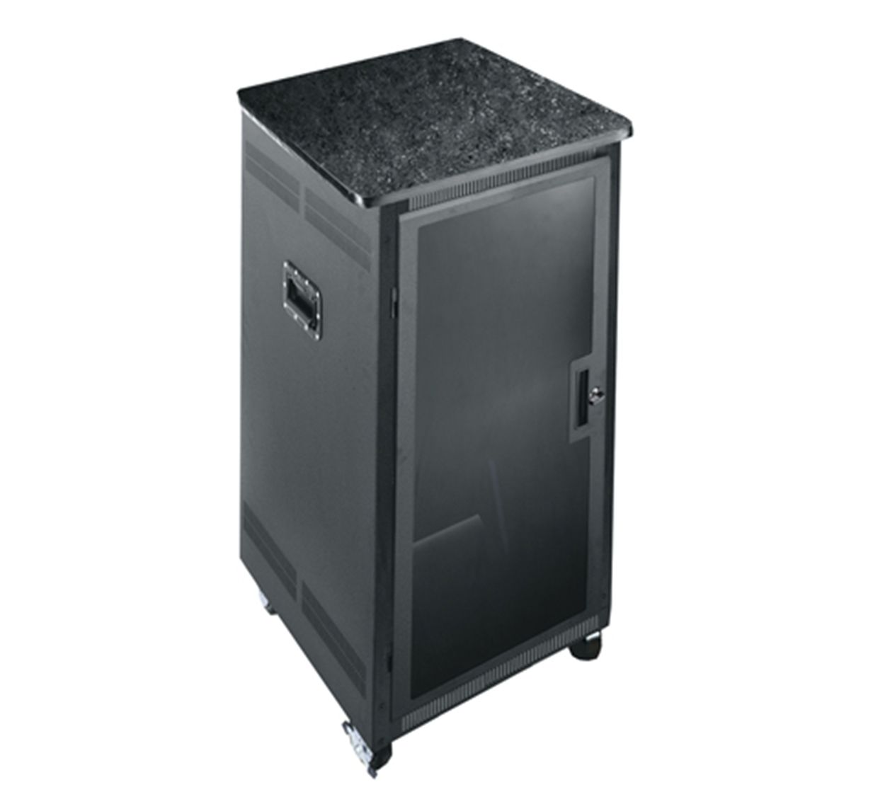 Middle Atlantic Products PTRK-2726MDK Rack 27U Freistehendes Gestell Schwarz