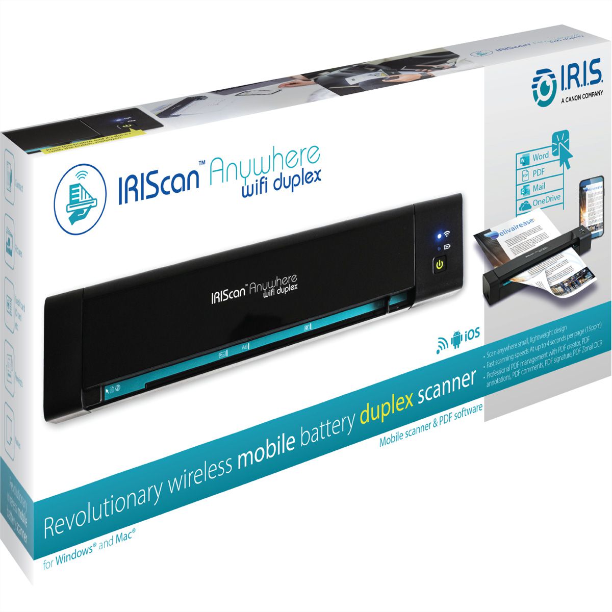 IRIScan Anywhere 6 WIFI Duplex 15PPM
