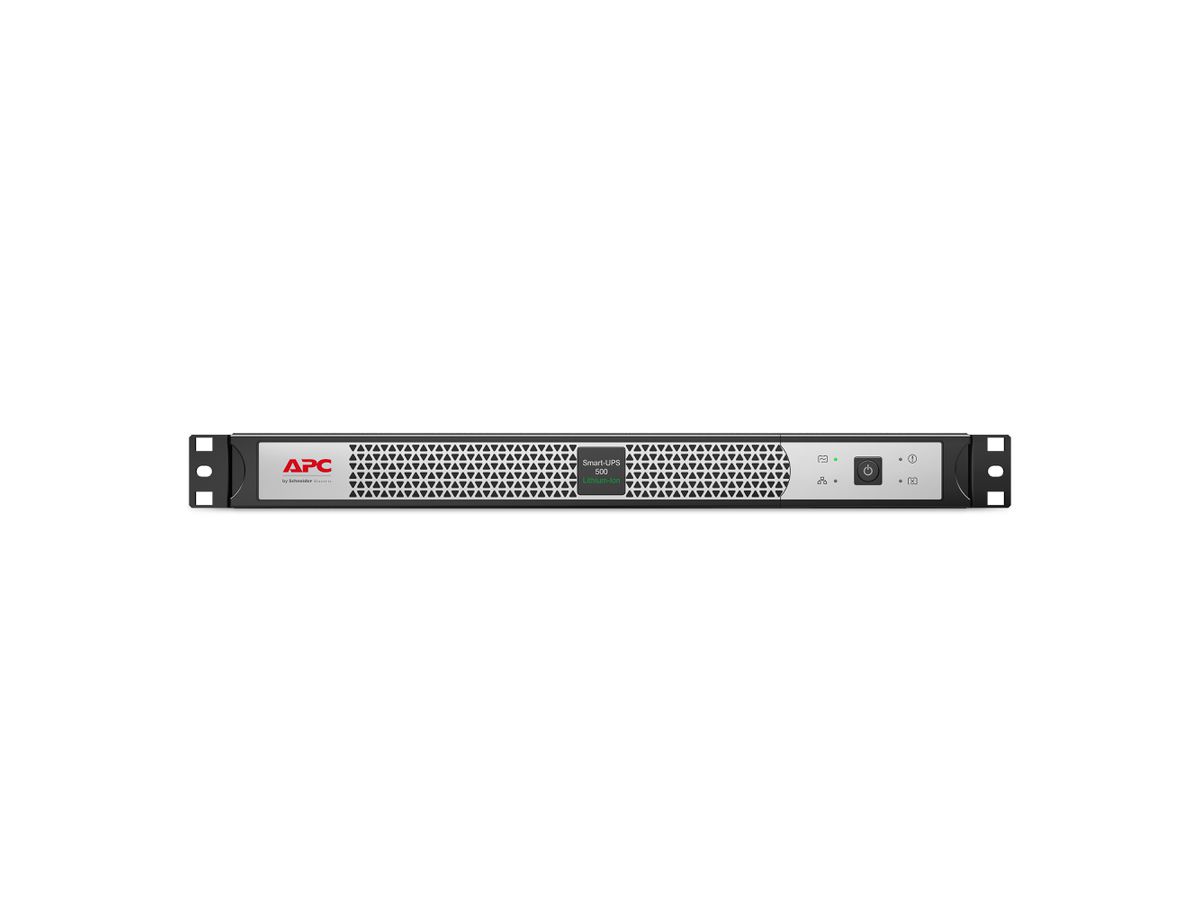APC Smart-UPS Li-ion SCL500RMI1UNC USV – 4x C13, kurze Tiefe, Rack-/Tower-/Wandmontage, NMC, 500VA
