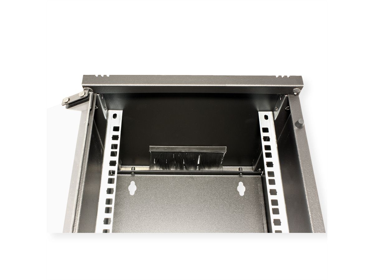 ROLINE 10" Boîtier mural 9U, 312x300 LxP  noir