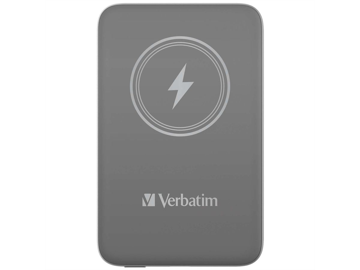 Verbatim Powerbank 10000 mAh Grey, 15W, PD20W, USB-C