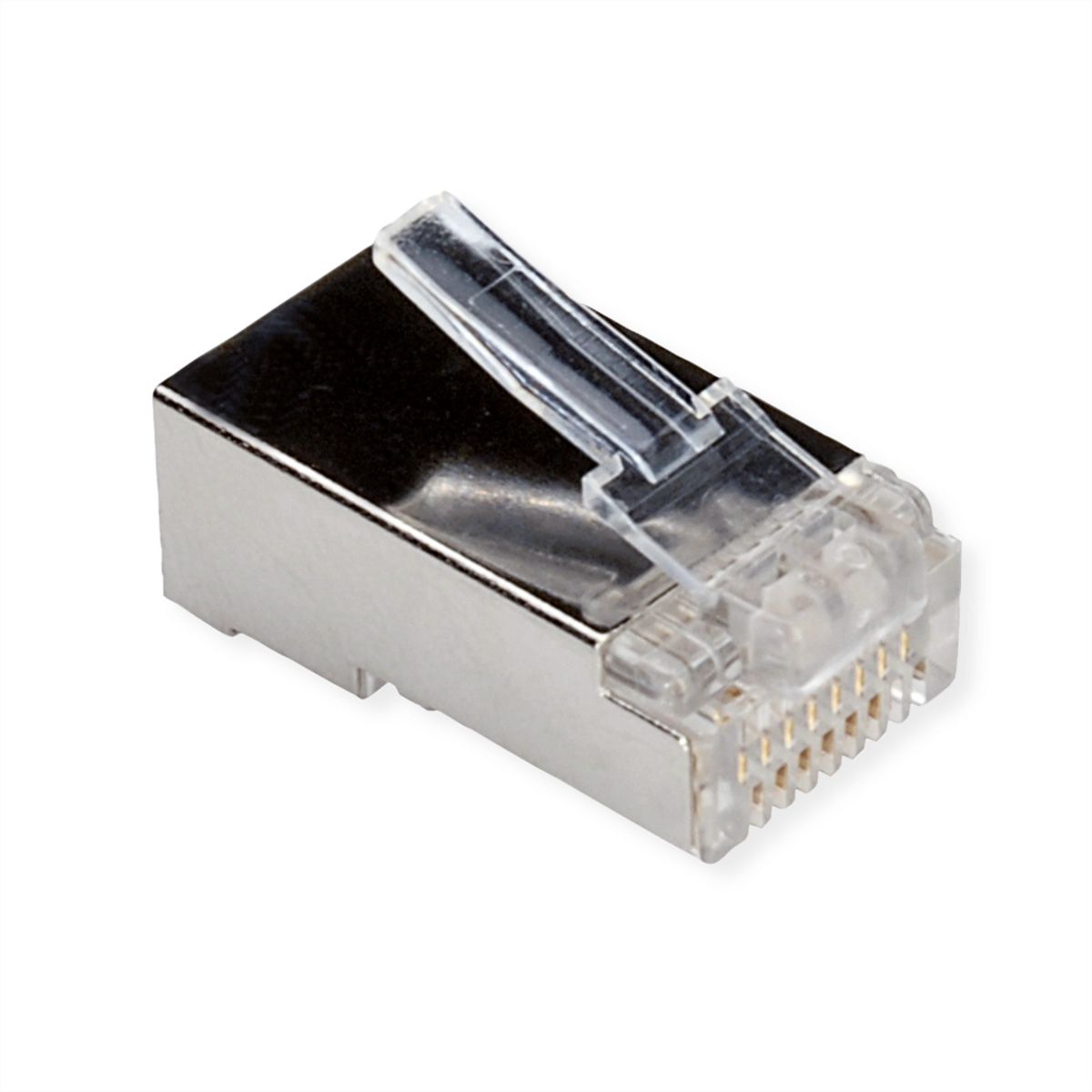 ROLINE Connecteur modulaire blindé RJ-45, Cat.6 (Classe E), 10 unités