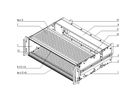 SCHROFF EuropacPRO 19" Kit bac à cartes pour chemin de fer, blindé, SNCF, CompactPCI, 6 U, 36 CV, 320 mm