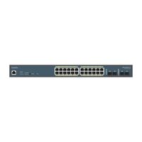 EnGenius EWS7928P-FIT 24-Port Gigabit PoE+ Switch, Administré, 240W avec 4 ports SFP