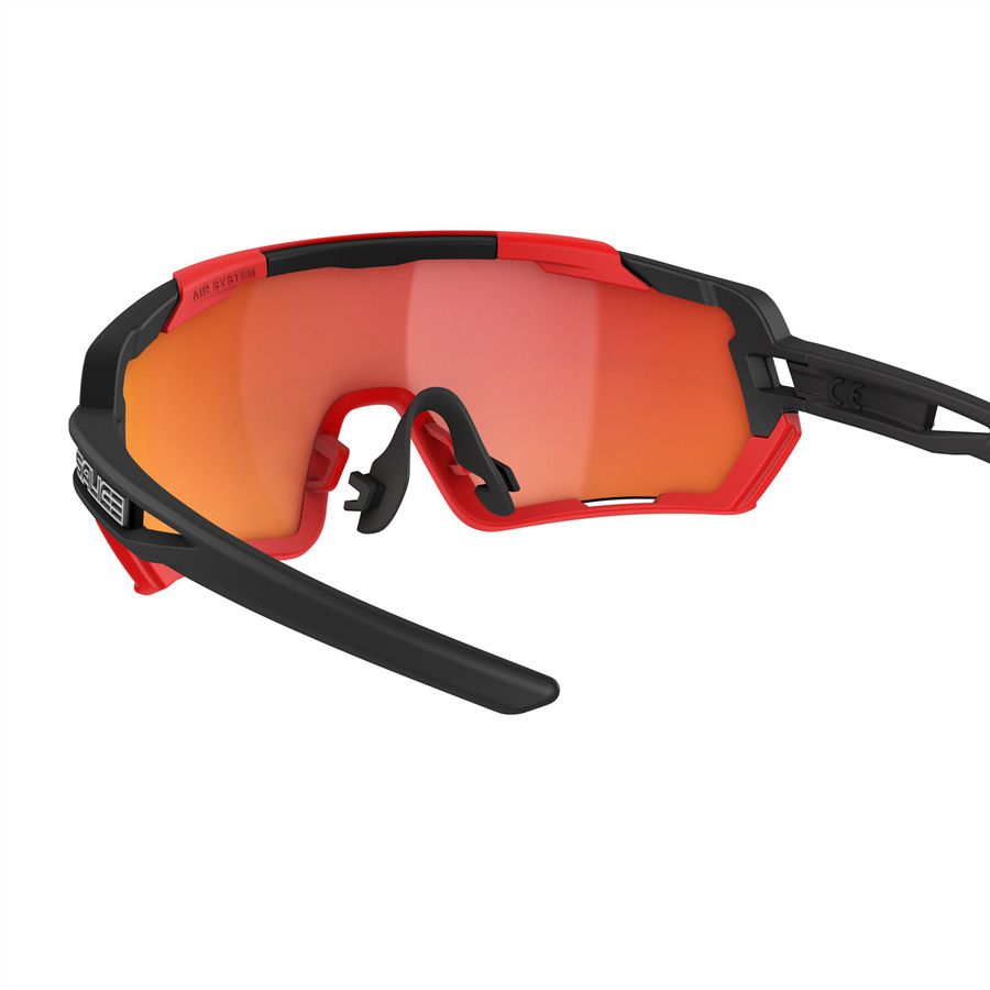 Salice Occhiali Lunettes de sports 020RWX, Black/Red / RW Red