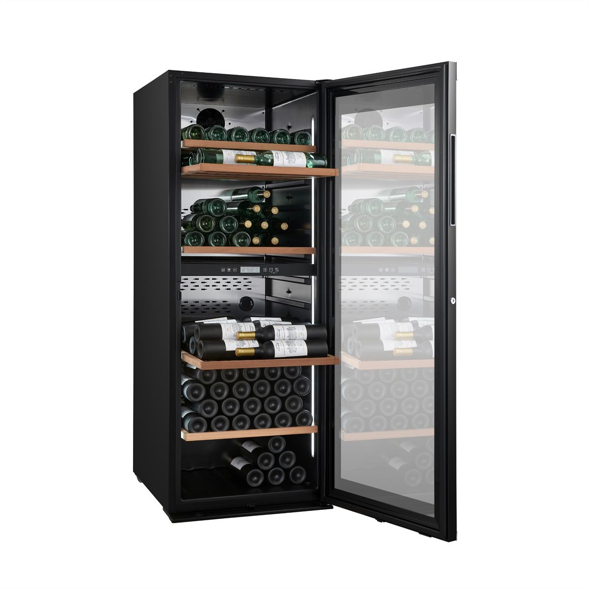 Climadiff Weinkühlschrank MILLESIME190DB, Freistehend, 2 Zonen, 193 Flaschen
