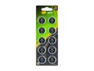 GP Batteries Lithium CR2025 10x 3V Knopfzelle