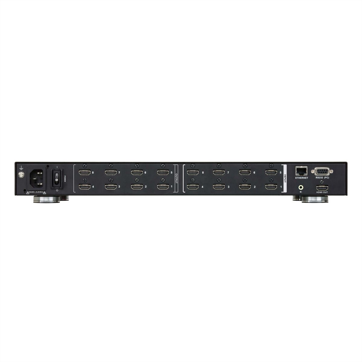 ATEN VM5808HA 8x8-HDMI-Matrix-Switch mit Skalierfunktion