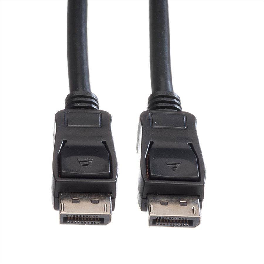 VALUE DisplayPort Kabel, DP ST - ST, schwarz, 2 m