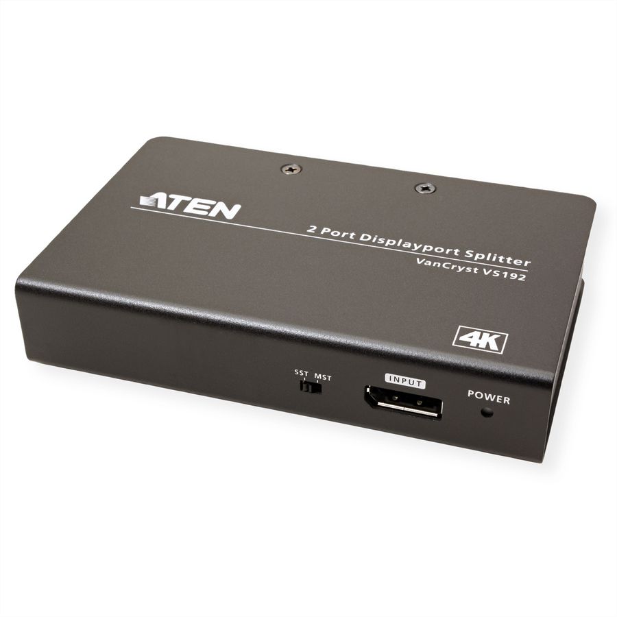 ATEN VS192 2-Port 4K DisplayPort Splitter