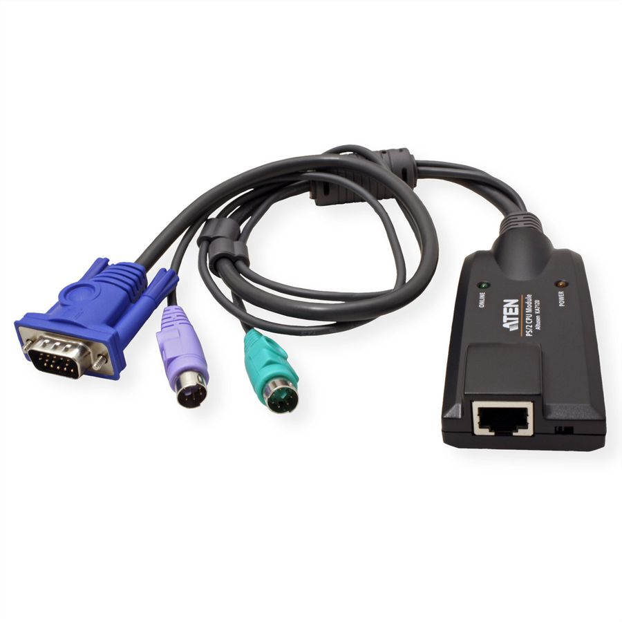 ATEN KA7120 PS/2 CPU Modul für KVM-Switch HiRes (50m)