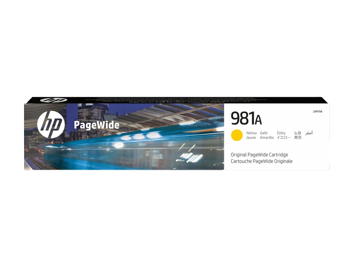 HP 981A Gelb Original PageWide Druckerpatrone