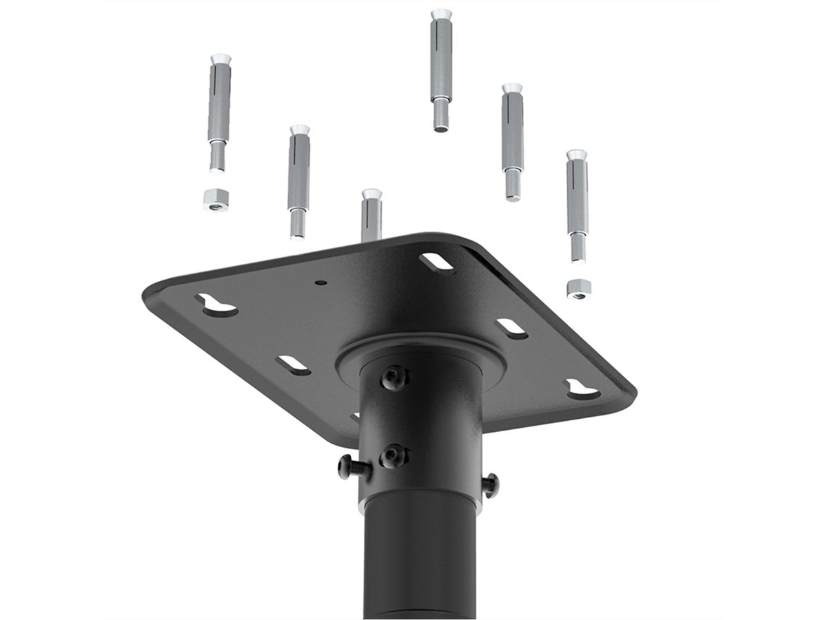 Hagor bride de plafond CPS - ceiling plate with cover, noir