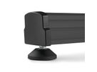 **DEMO**Hagor Plaque de sol CPS - Freestanding Leveling Feet, noir