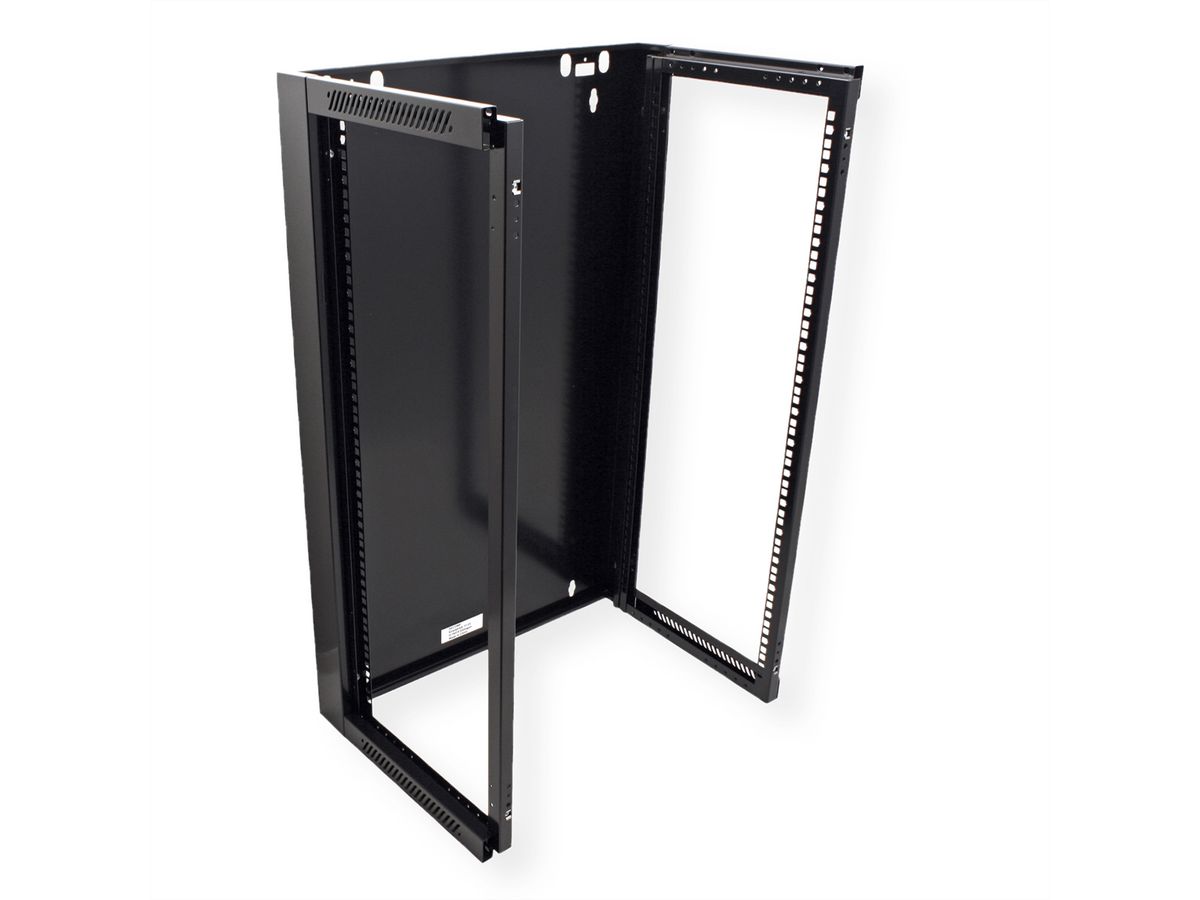 VALUE Armoire murale 18 UH (HxLxP) 910x570x450mm, noir