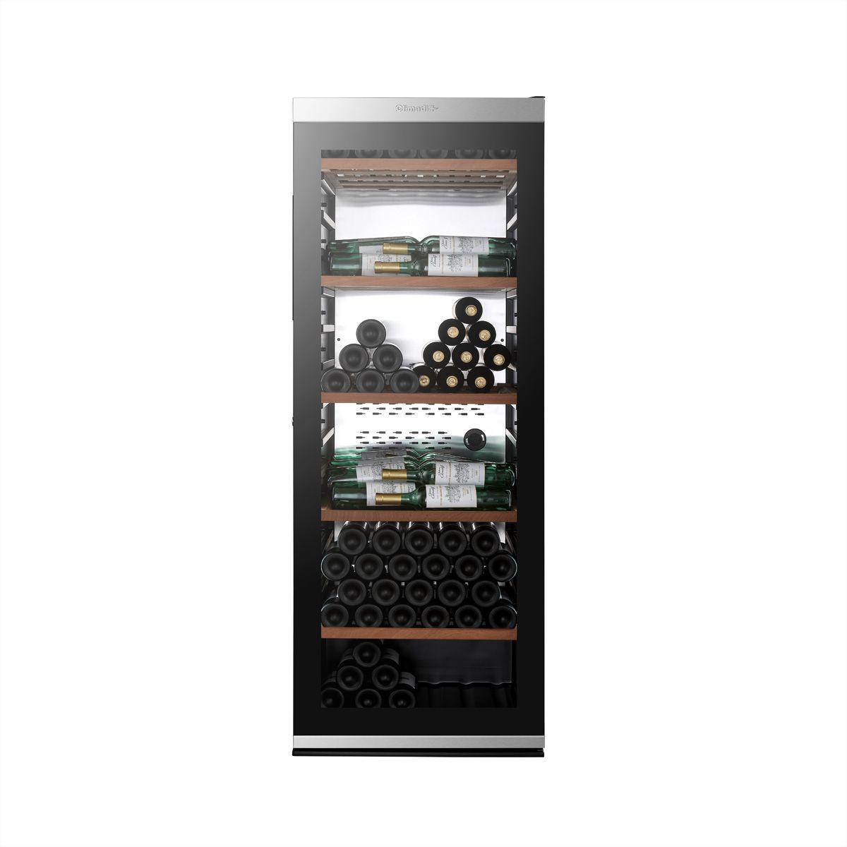 Climadiff Weinkühlschrank MILLESIME 200B, Freistehend, 1 Zone, 204 Flaschen