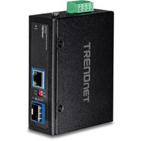 TRENDnet TI-F11SFP Convertisseur média industriel 100/1000 Base-T vers SFP