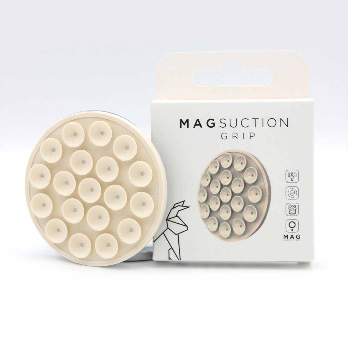 Rabbiter MagSuctionGrip, elfenbein