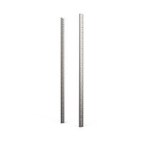 SCHROFF 19"-Winkelprofil mit Universal-Lochung (EIA), AlZn - WINKELPROFIL 19"47HE ALZ(2X)