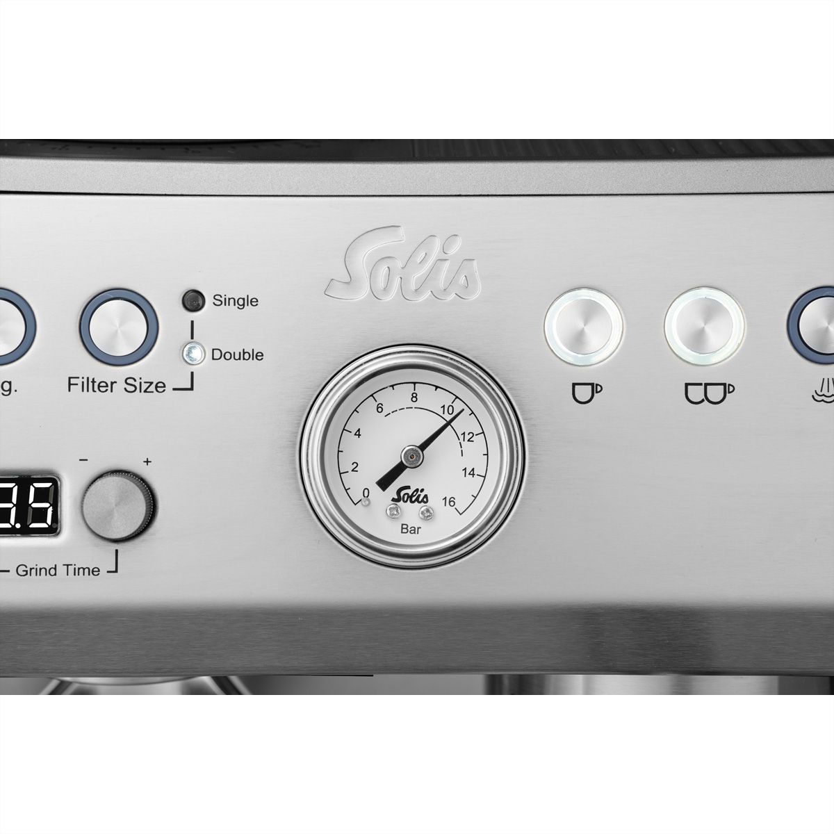 Solis Kaffemaschine Perfetta 1019, silber