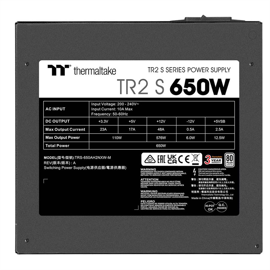 Thermaltake TR2 S 650W Netzteil